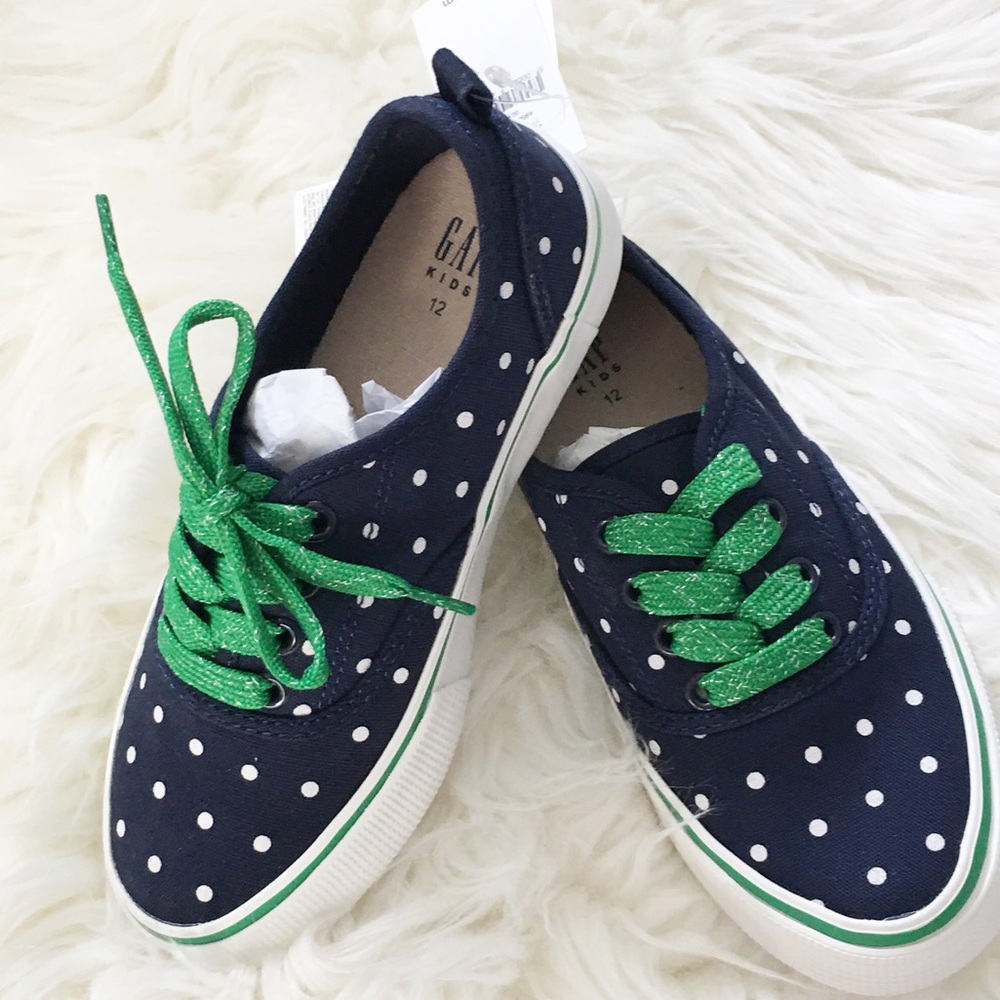 NWT GapKids Polka Dot Sneakers